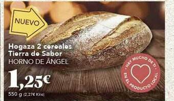 Gadis Hogaza 2 cereales tierra de sabor horno de ángel oferta
