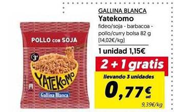 Hiper Usera Gallina blanca yatekomo oferta
