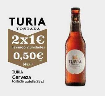 Hiper Usera Turia cerveza oferta