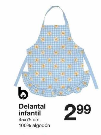 Zeeman Delantal infantil oferta