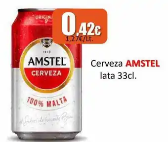 Super Alcoop Amstel cerveza oferta