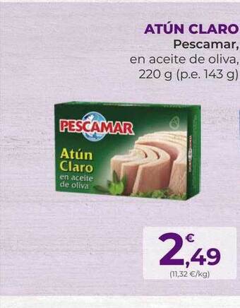 SPAR Gran Canaria Atún claro pescamar oferta