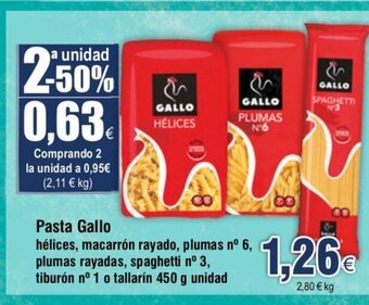 FROIZ Pasta Gallo oferta