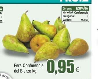 FROIZ Pera Conferencia Del Bierzo kg oferta