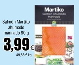 FROIZ Salmón Martiko Ahumado Marinado 80 g oferta
