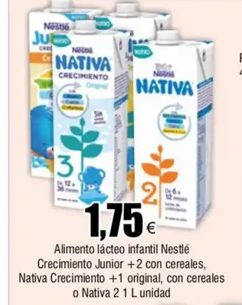 FROIZ Alimento Lácteo Infantil Nestlé oferta