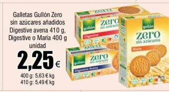 FROIZ Galletas gullón oferta