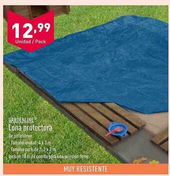 ALDI Gardenline lona protectora oferta