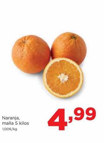 Alimerka Naranja malla oferta