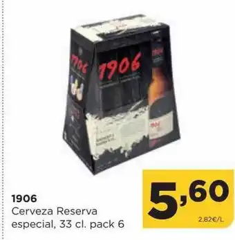 Alimerka 1906 cerveza reserva especial pack 6 oferta