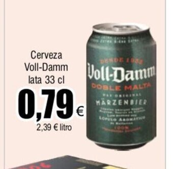 FROIZ Cerveza Voll-Damm Lata 33cl oferta