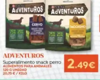 FROIZ Adventuros Superalimento Snack Perro oferta
