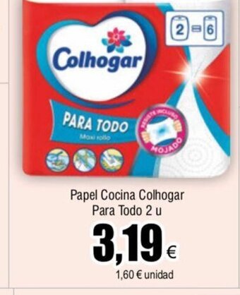 FROIZ Papel Cocina Colhogar Para Todo 2 u oferta