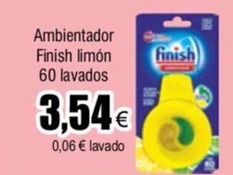 FROIZ Ambientador Finish Limón 60 lavados oferta