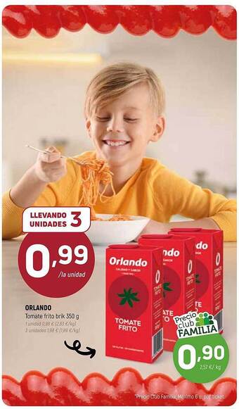 Coviran Orlando tomate frito oferta