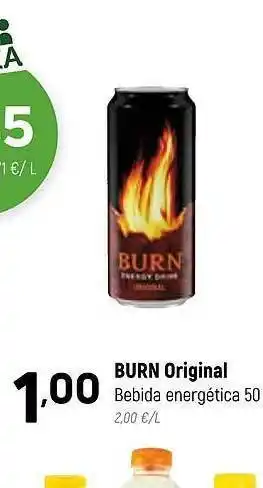 Coviran Burn original bebida energética oferta