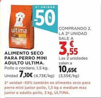 Supercor Exprés Alimento seco para perro mini adulto ultima oferta