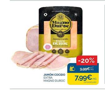 Cash Ecofamilia Jamón cocido extra magno duroc oferta
