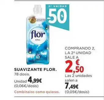 Supercor Exprés Suavizante flor oferta