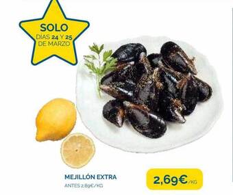 Supermercados La Despensa Mejillón extra oferta