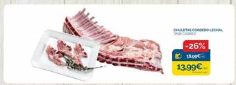 Supermercados La Despensa Chuletas cordero lechal oferta