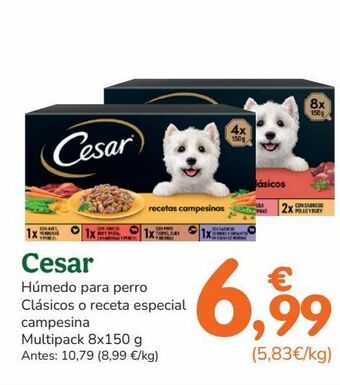 TiendAnimal Comida para perros cesar oferta