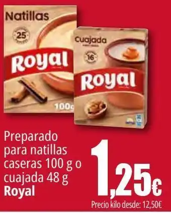 Unide Market Preparado para natillas caseras o cuajada royal oferta