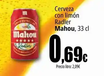Unide Market Cerveza con limón radler mahou oferta