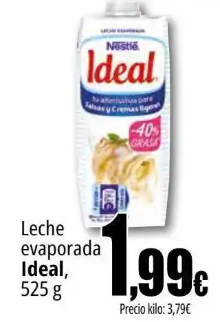 Unide Market Leche evaporada ideal oferta
