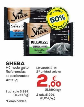 Kiwoko Comida para gatos sheba oferta