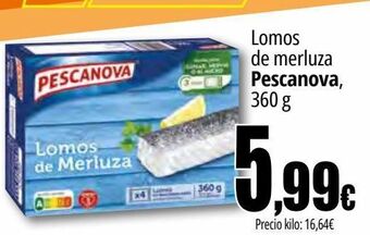 Unide Market Lomos de merluza pescanova oferta