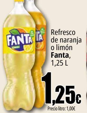 Unide Market Refresco de naranja o limón fanta oferta