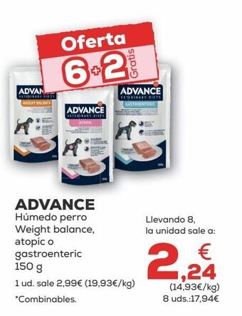 Kiwoko Comida para perros advance oferta