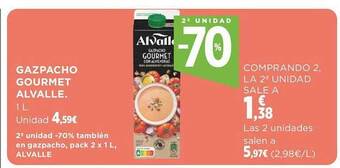 Supercor Gazpacho gourmet alvalle oferta