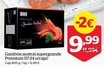 La Sirena Gambones premium oferta