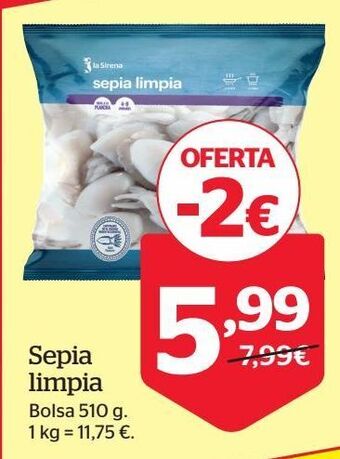 La Sirena Sepia oferta