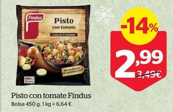 La Sirena Pisto findus oferta
