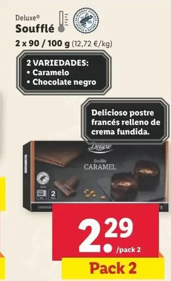 Lidl Suflé deluxe oferta