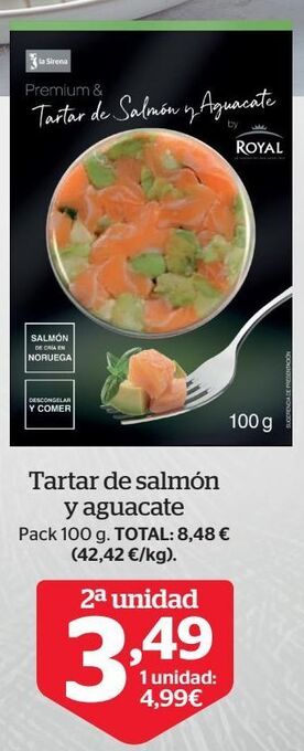 La Sirena Salmón oferta