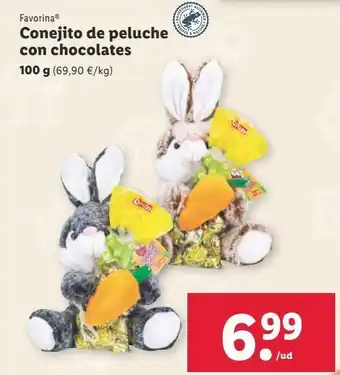 Lidl Peluche favorina oferta