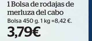 La Sirena Rodajas de merluza oferta