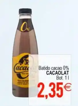 Plenus Supermercados Batidos cacaolat oferta