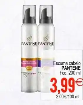Plenus Supermercados Espuma de pelo pantene oferta