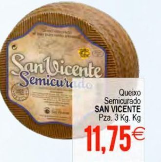 Plenus Supermercados Queso semicurado san vicente oferta