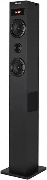 Amazon Ngs sky charm 2.1- torre de sonido bluetooth 80w con entrada óptica, usb, radio fm y aux in oferta