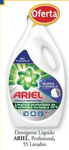 Cash Barea Detergente Líquido Ariel Profesional oferta