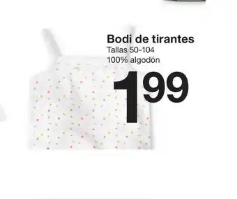 Zeeman Bodi De Tirantes oferta