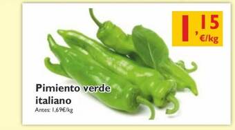 Supermercados La Despensa Pimiento Verde Italiano oferta