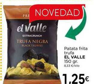 Supermercados Piedra El Valle Patata Frita Trufa 150gr oferta
