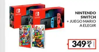 Game Nintendo Switch + Juego Mario A Elegir oferta